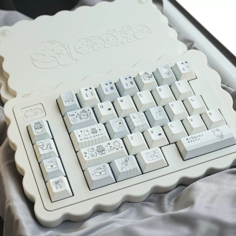 Gaming Keyboard Ergonomics - Teclado Dividido Soda Stack Personalizado Tri-modo