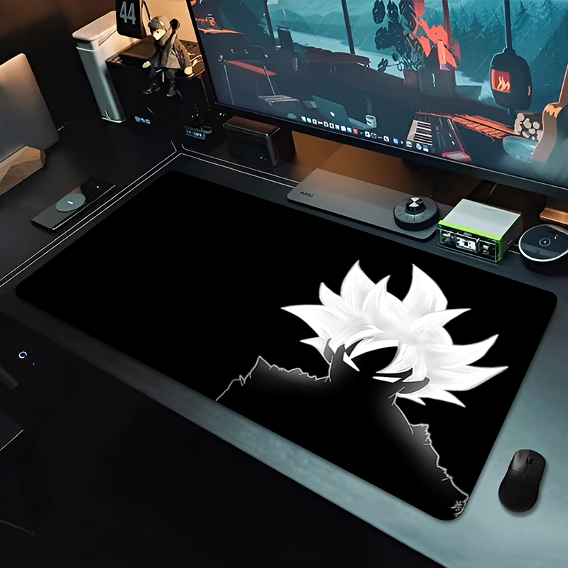 Keyboard Gaming Black - Mouse Pad Grande DBZ Black Anime