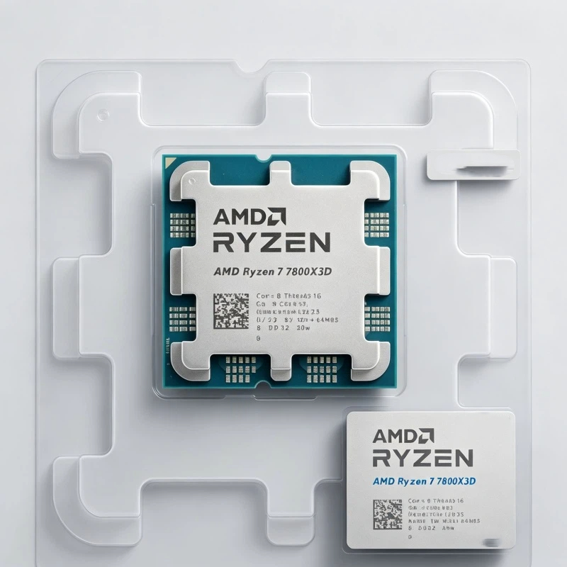 Amd Cpu Ryzen 7 - Processador AMD Ryzen 7 7800X3D Sem