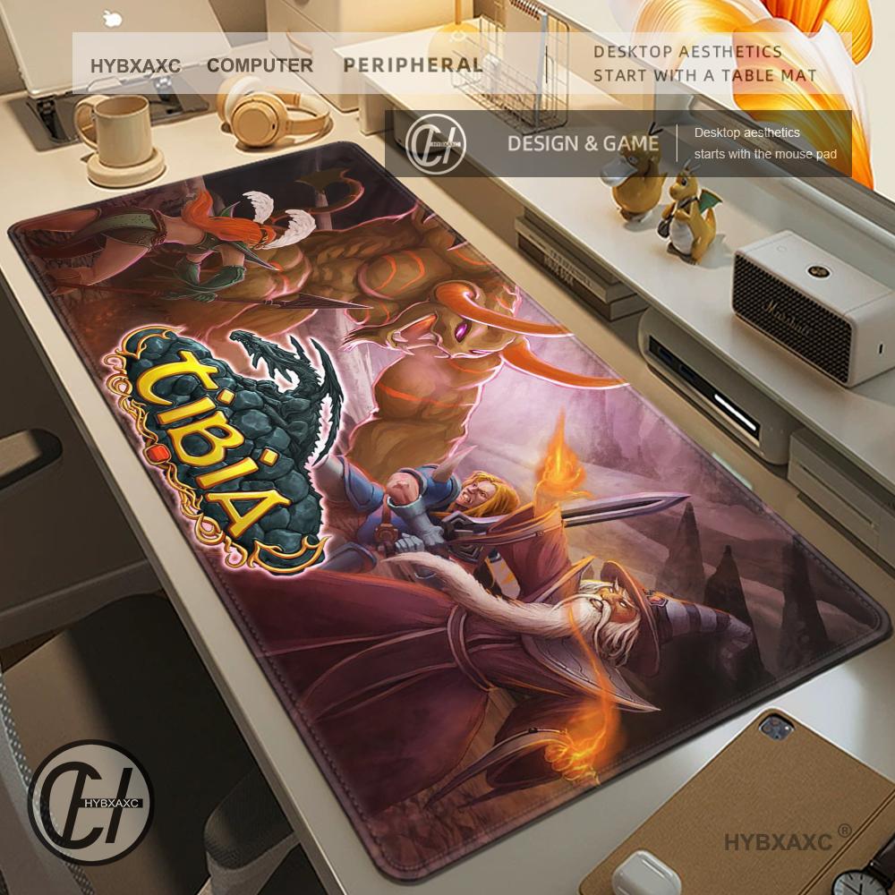 Gaming Keyboard Easy To Clean - MMORPG Tibia Grande Gaming Mouse Pad