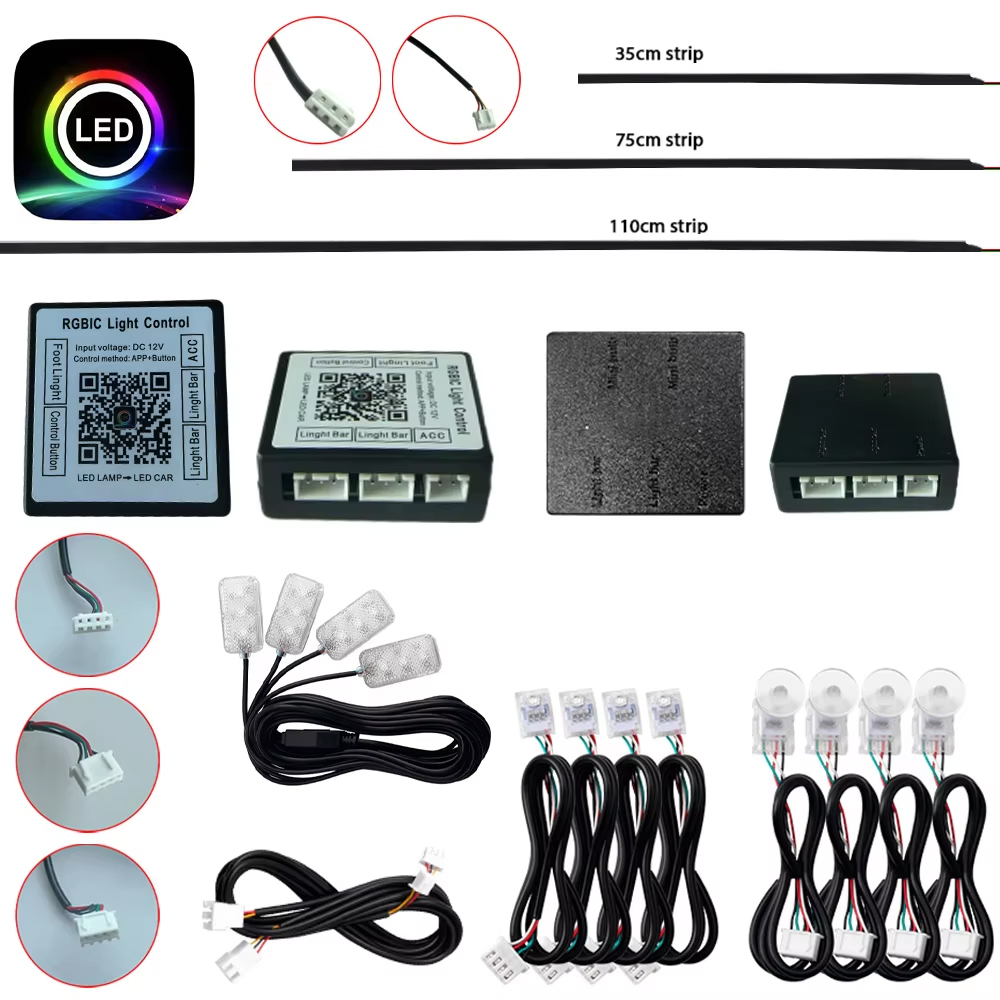 Rgb Underglow Strip - Acessórios RGBIC 
