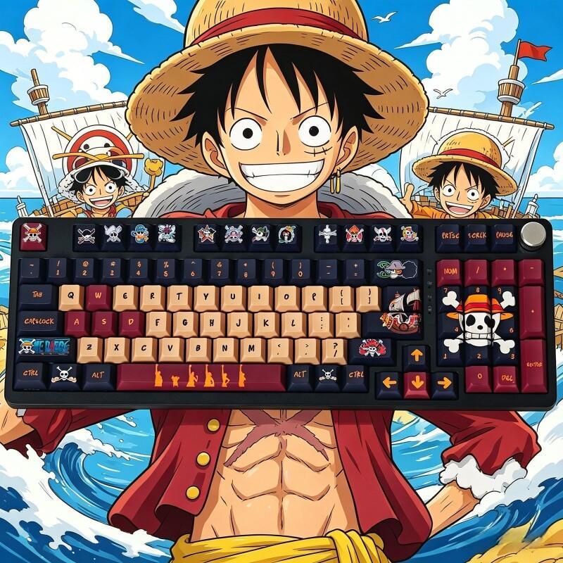 Gaming Keyboard Ergo - Conjunto de Teclas BANDAI One Piece