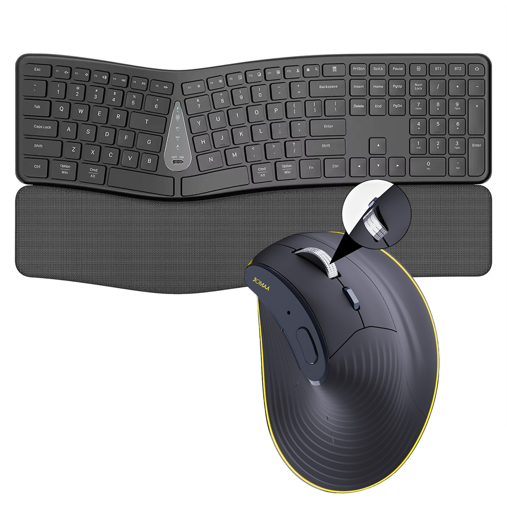 Gaming Keyboard Ergonomics - Combinação de teclado e mouse sem