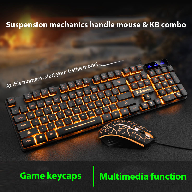 Conjunto de teclado e mouse KM - Gaming Keyboard And Mouse Mobile avaliação e preço