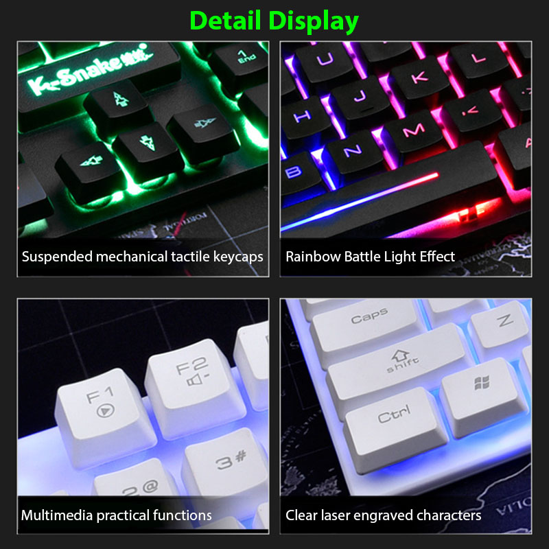 Conjunto de teclado e mouse KM - Gaming Keyboard And Mouse Mobile avaliação e preço