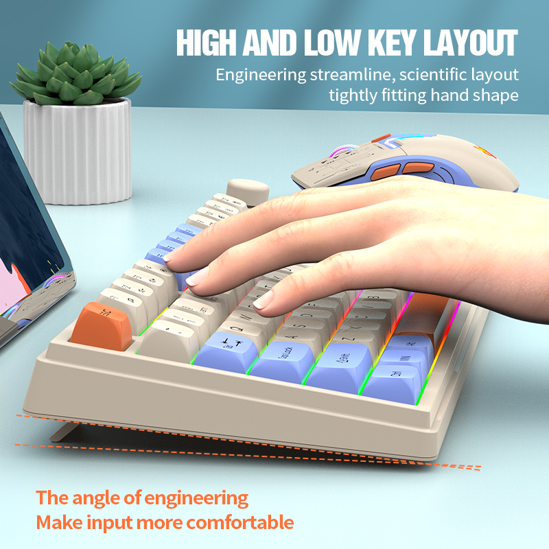 2.4G – Teclado e rato sem fios - Gaming Keyboard Ergonomics avaliação e preço