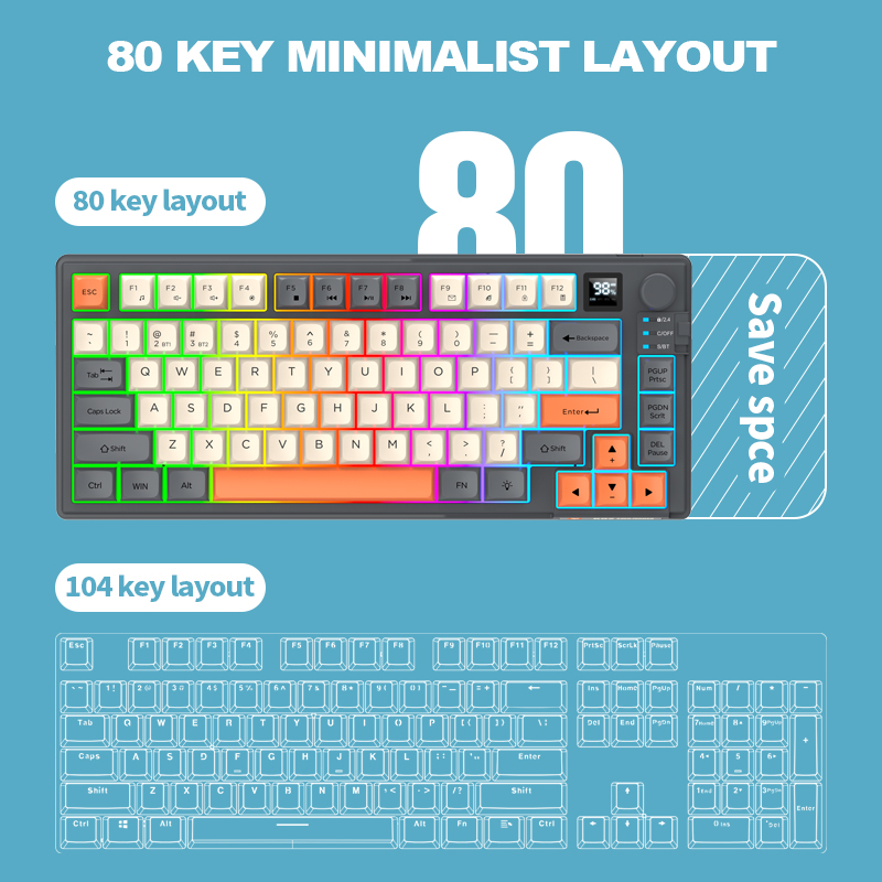 2.4G – Teclado e rato sem fios - Gaming Keyboard Ergonomics avaliação e preço