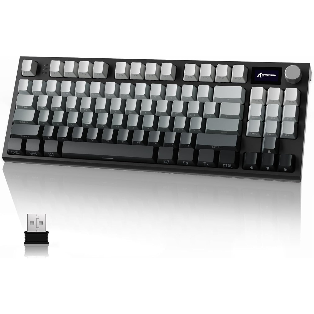 Teclado Mecânico Sem Fio ATTAC - Gaming Keyboard Thocky avaliação e preço