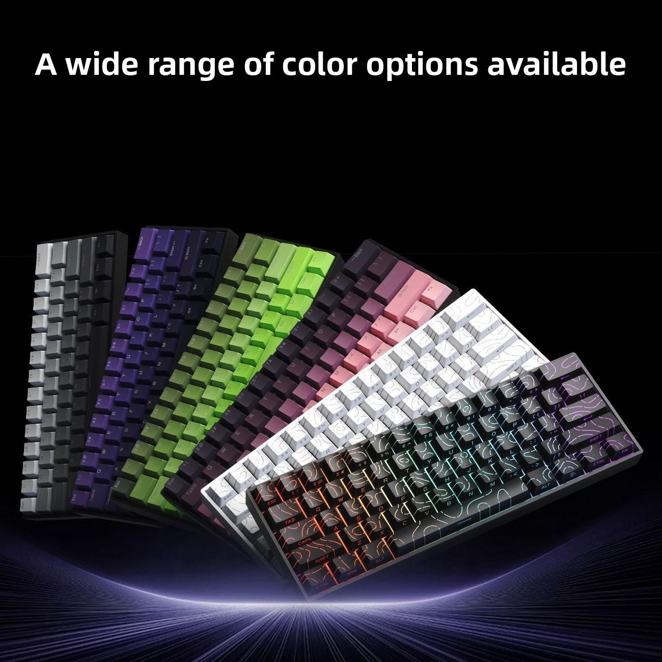 Teclado Mecânico Sem Fio 60% B - Gaming Keyboard Blue Switches avaliação e preço