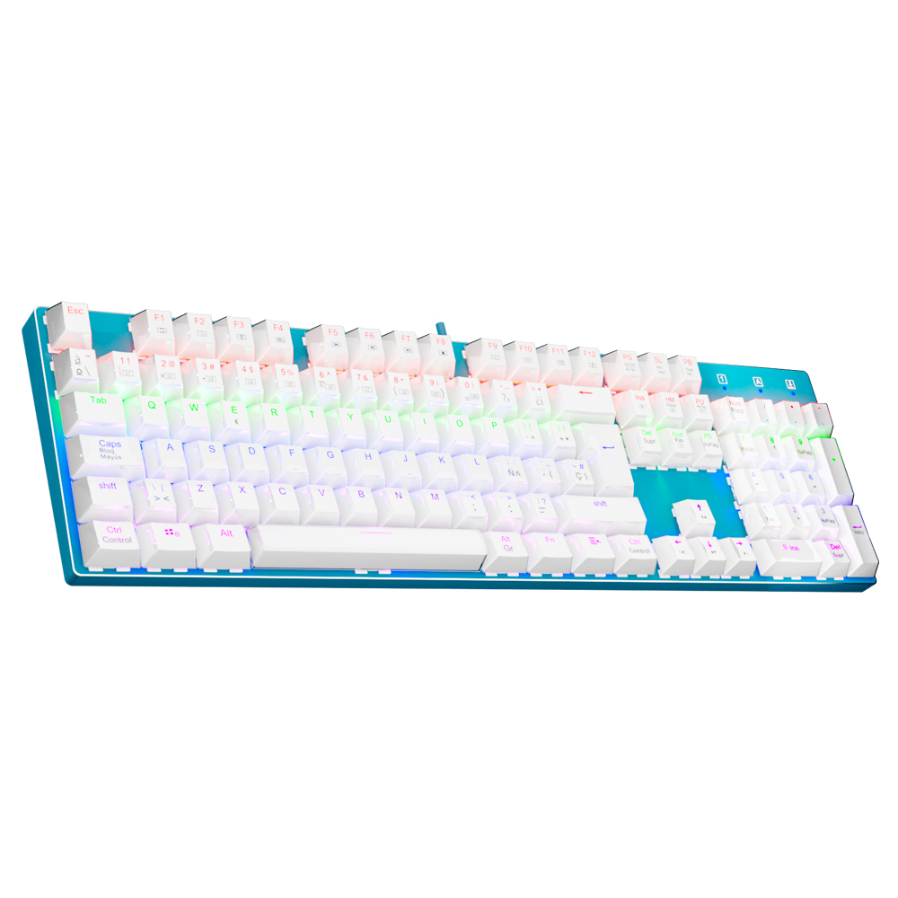 Teclado Mecânico USB E-YOOSO Z - Gaming Keyboard Blue Switches avaliação e preço