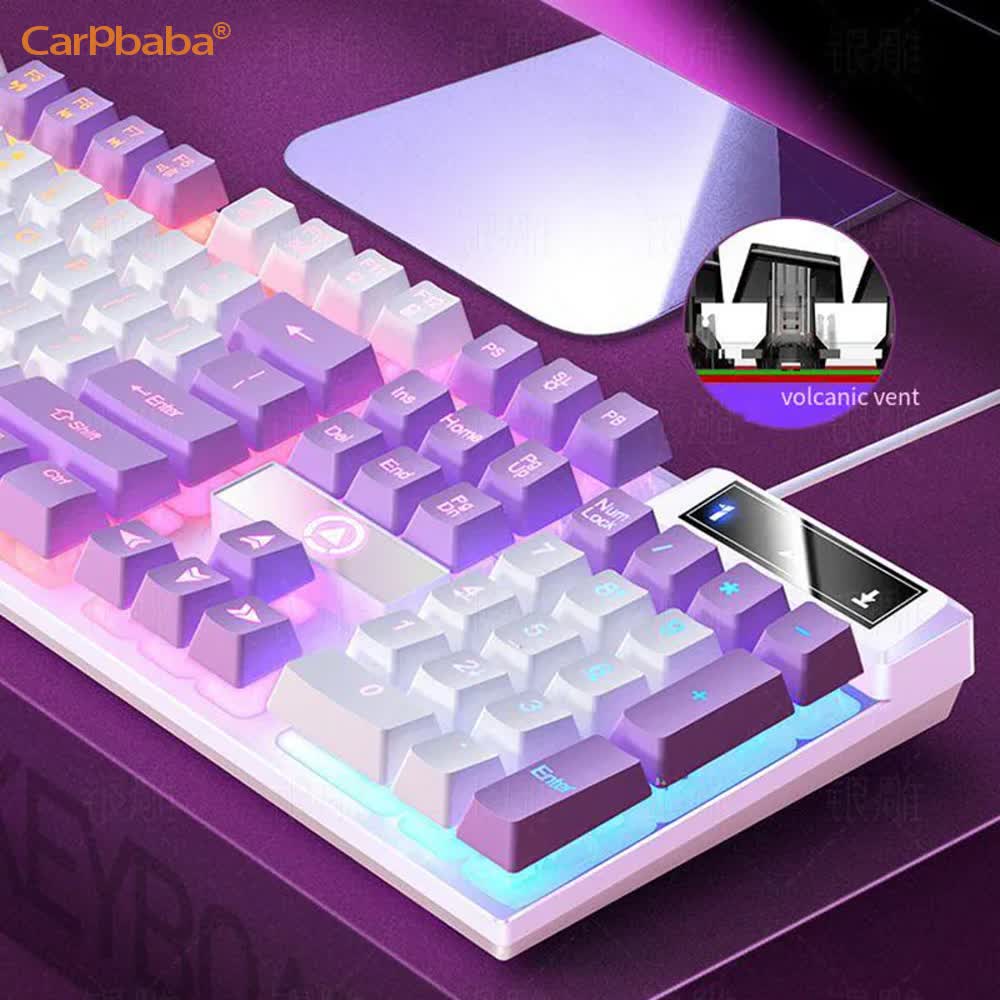 Carpbaba k500 104 teclas usb c - Keyboard Gaming Mac avaliação e preço