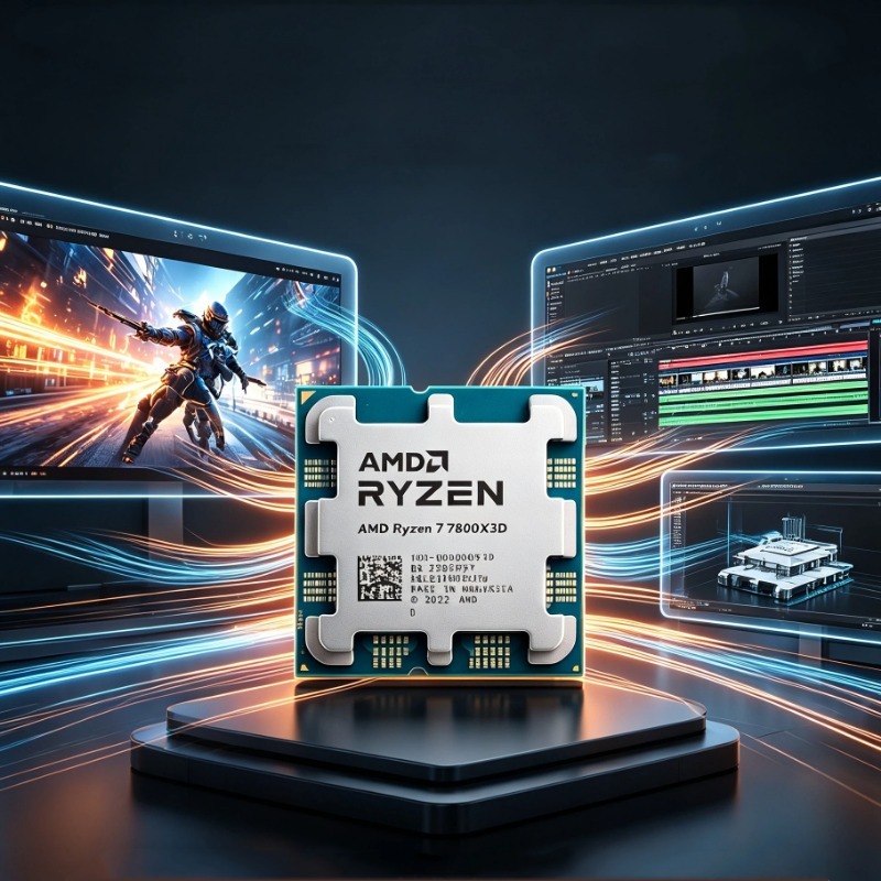 Processador AMD Ryzen 7 7800X3 - Amd Cpu Ryzen 7 avaliação e preço