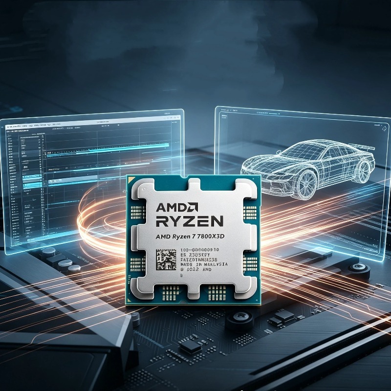 Processador AMD Ryzen 7 7800X3 - Amd Cpu Ryzen 7 avaliação e preço