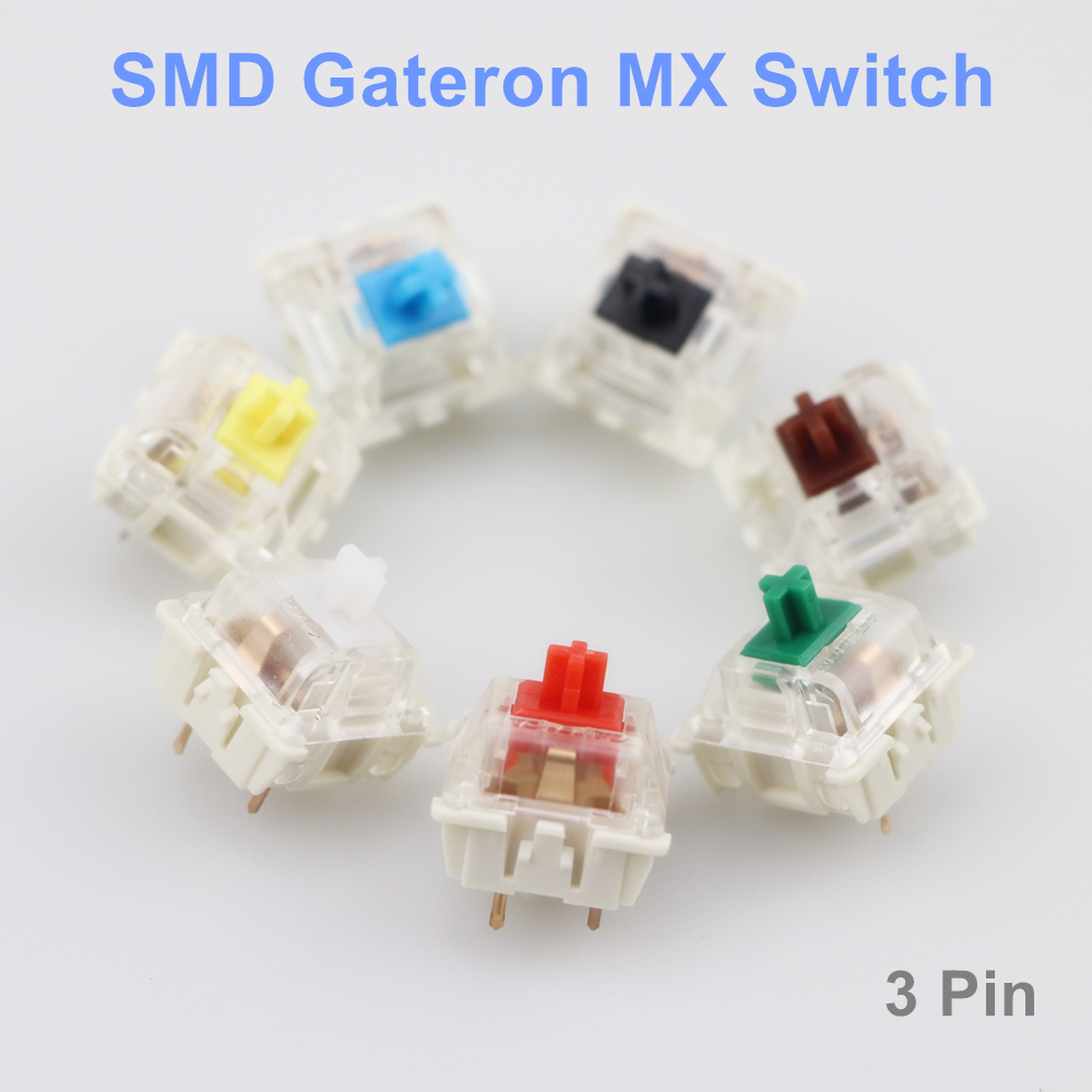 Switches Gateron SMD para tecl - Gaming Keyboard Blue Switches avaliação e preço
