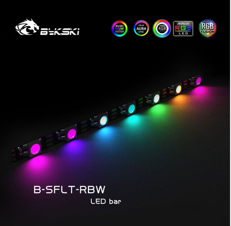 Bykski 5v 3pin A-RGB tira maci - Rgb Underglow Strip avaliação e preço