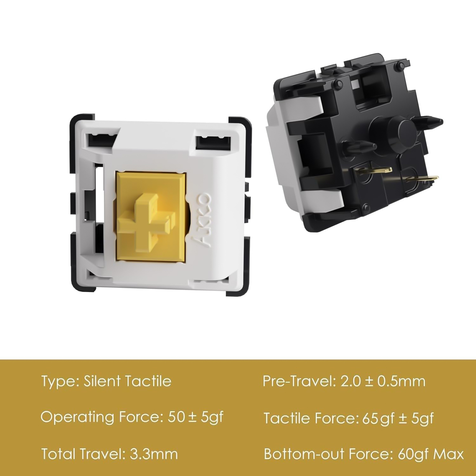 Akko Penguin Switch 5 Pinos 50 - Mechanical Switch Tester avaliação e preço