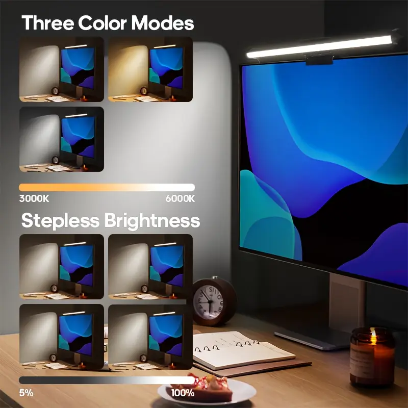 Barra de Luz RGB para Monitor, - Rgb Underglow Strip avaliação e preço