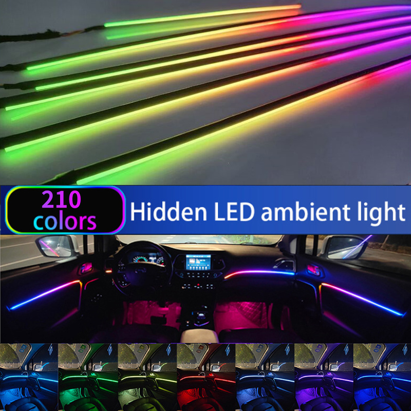 Luz ambiente do carro/64 cores - Rgb Underglow Strip avaliação e preço