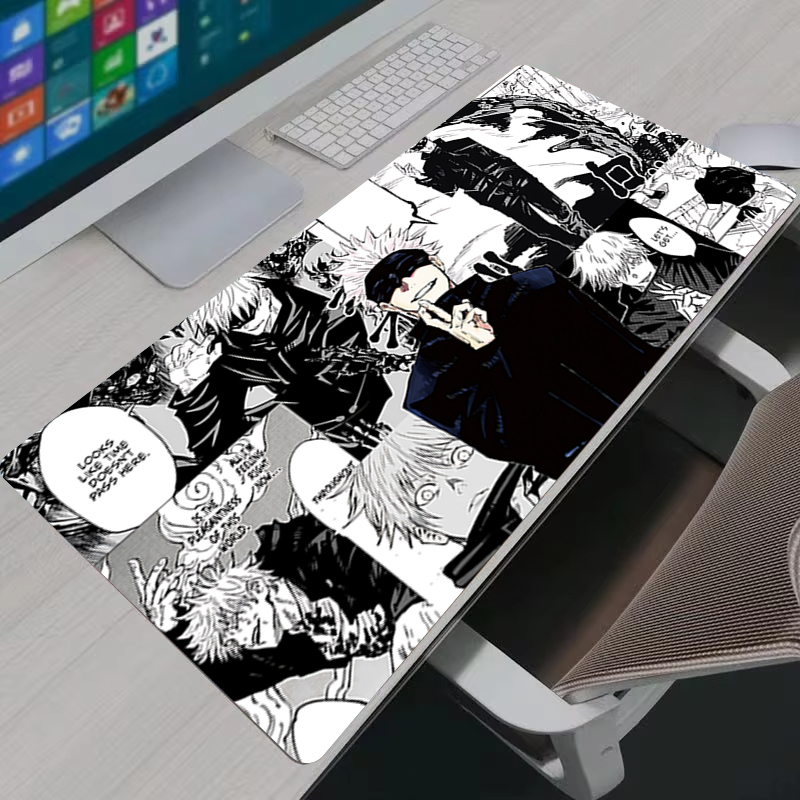 Mouse Pad Grande de Anime Juju - Gaming Keyboard Easy To Clean avaliação e preço