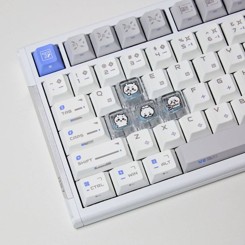 Chiikawa 4 peças de teclas per - Gaming Keyboard Brands avaliação e preço