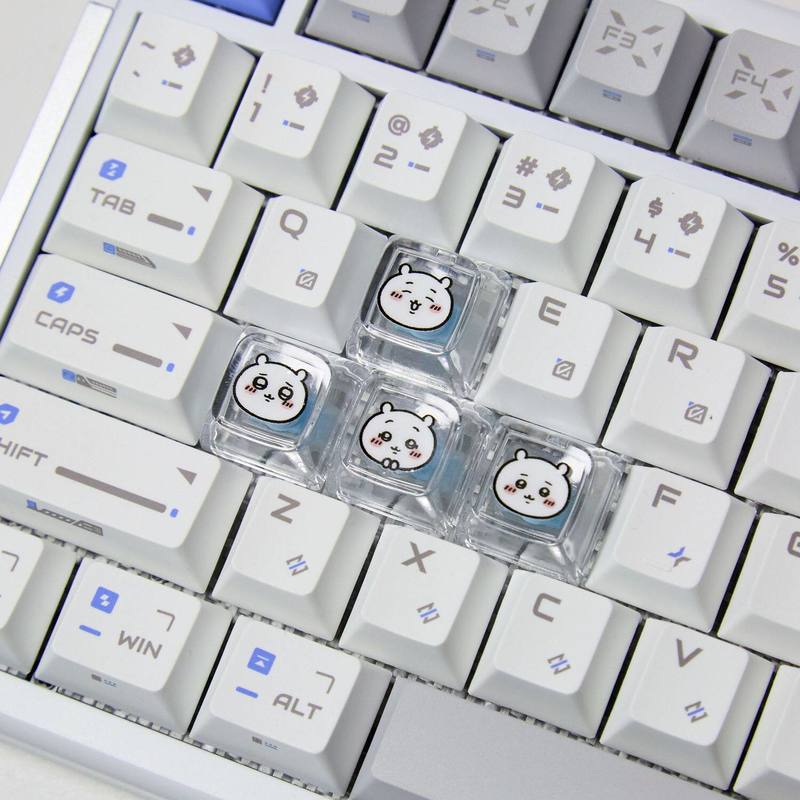 Chiikawa 4 peças de teclas per - Gaming Keyboard Brands avaliação e preço