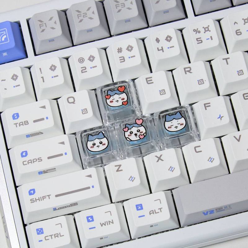 Chiikawa 4 peças de teclas per - Gaming Keyboard Brands avaliação e preço