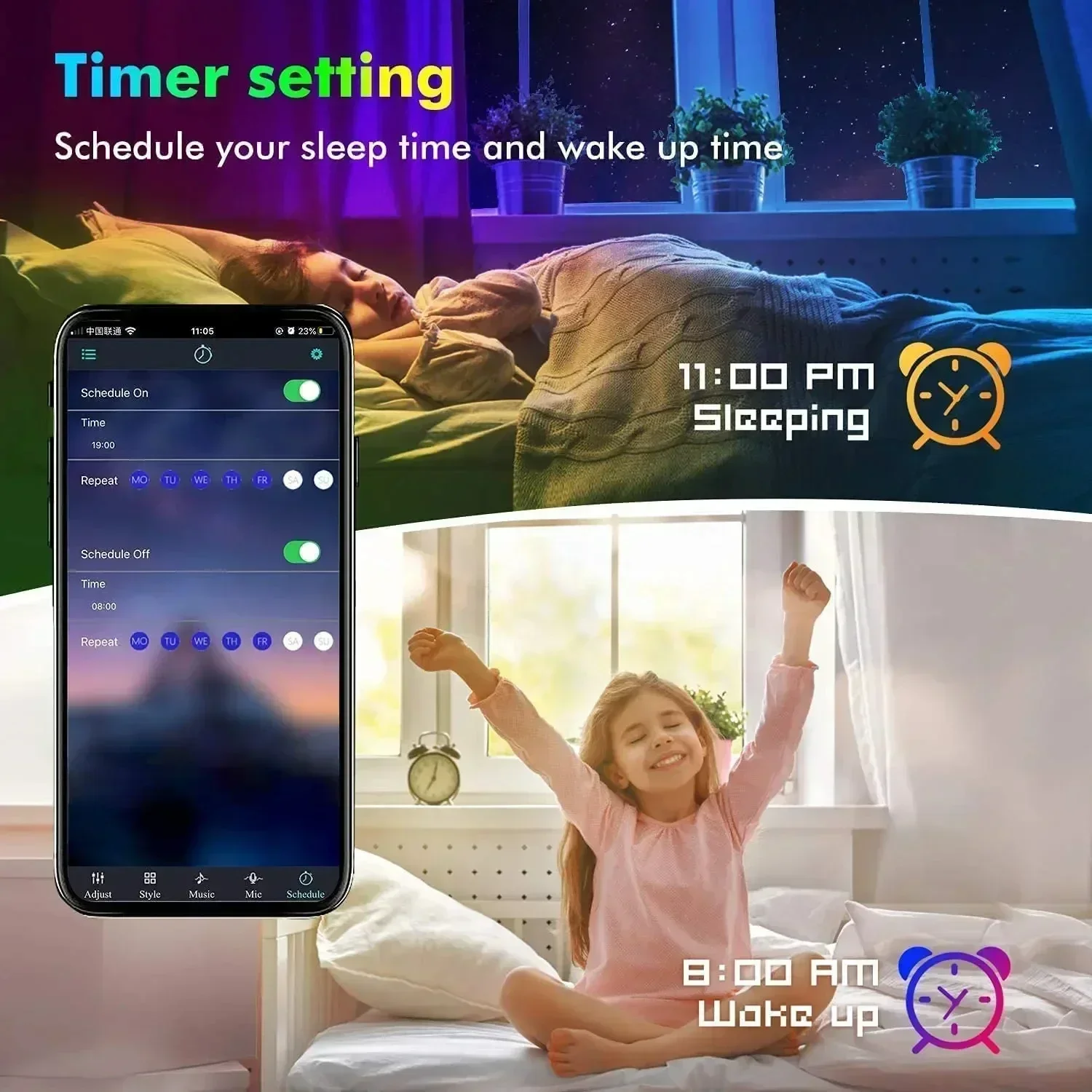 Faixa de luz led rgb inteligen - Rgb Underglow Strip avaliação e preço