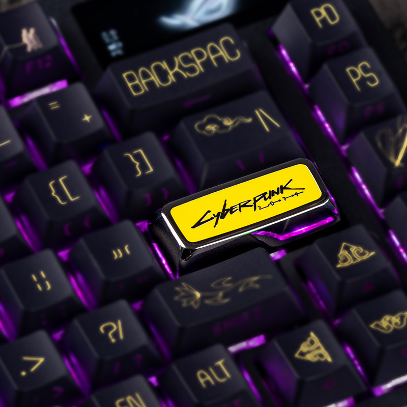 Teclas de Anime com Tema Cyber - Gaming Keyboard Ergo avaliação e preço