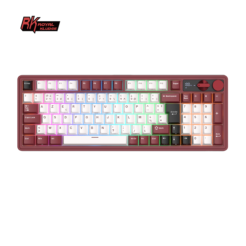 Teclado Gamer Francês ROYAL KL - Gaming Keyboard Thocky avaliação e preço