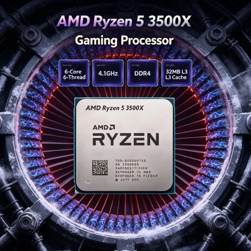 AMD Ryzen 5 3500X, 6 núcleos,  - Amd Cpu Ryzen 7 avaliação e preço
