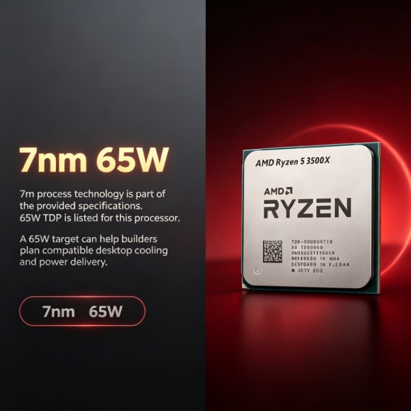 AMD Ryzen 5 3500X, 6 núcleos,  - Amd Cpu Ryzen 7 avaliação e preço