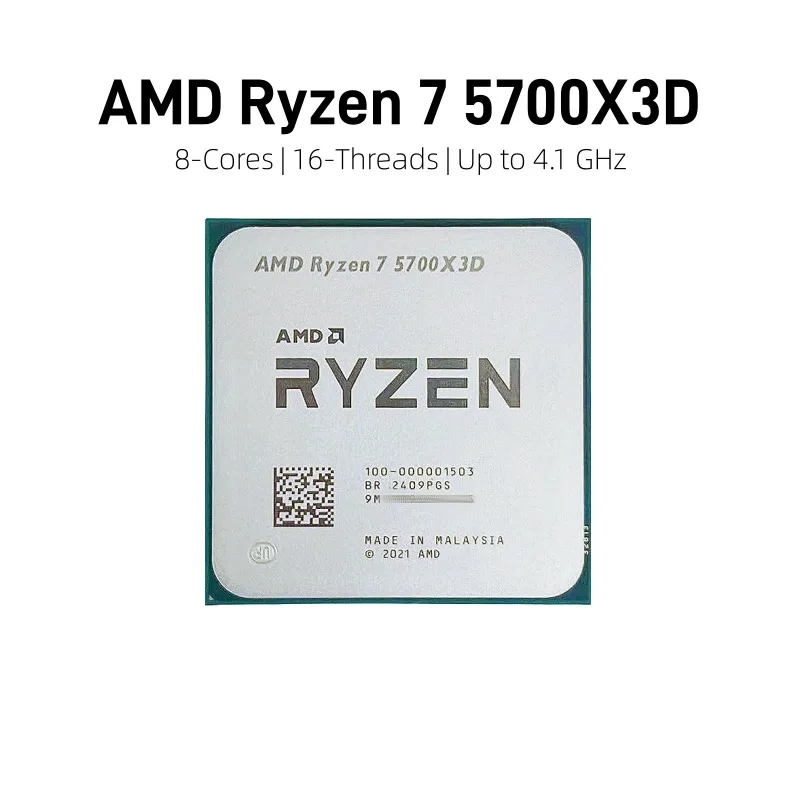 AMD Ryzen 7 5700X3D, CPU para  - Amd Cpu Ryzen 7 avaliação e preço