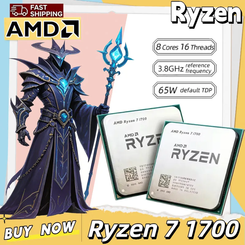 Processador AMD Ryzen 7 1700 3 - Amd Cpu Ryzen 7 avaliação e preço