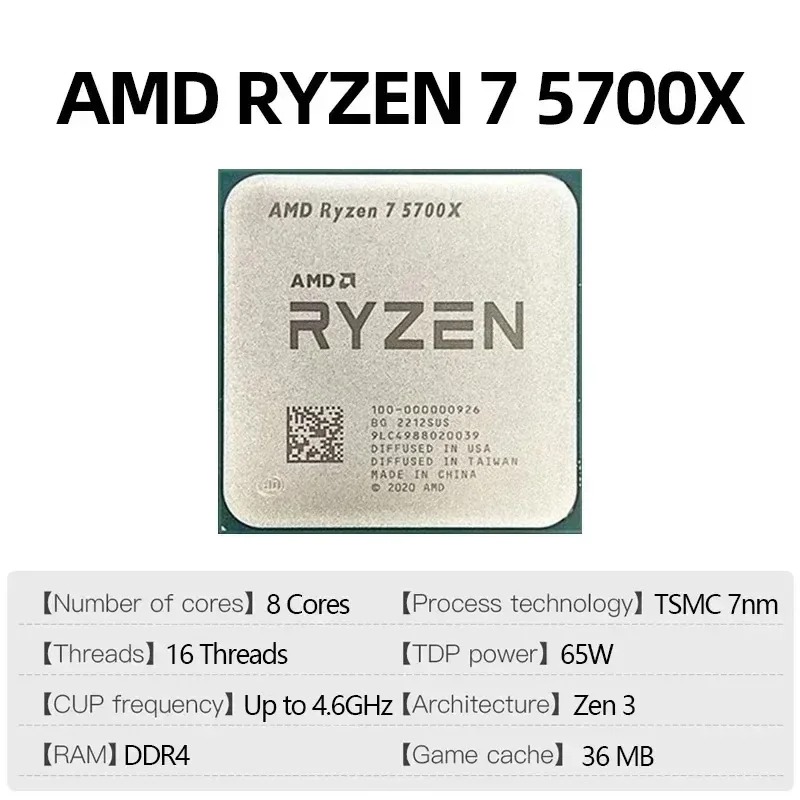 Processador de Desktop AMD Ryz - Amd Cpu Ryzen 7 avaliação e preço