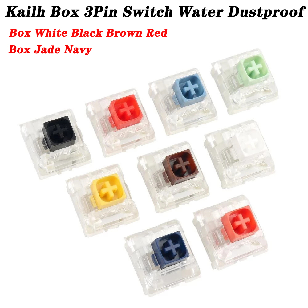 Kailh BOX Mx Switches Branco V - Gaming Keyboard Blue Switches avaliação e preço