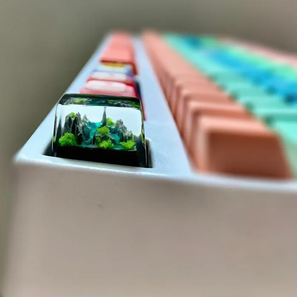Teclas RGB de Resina Artesanal - Gaming Keyboard No Rgb avaliação e preço