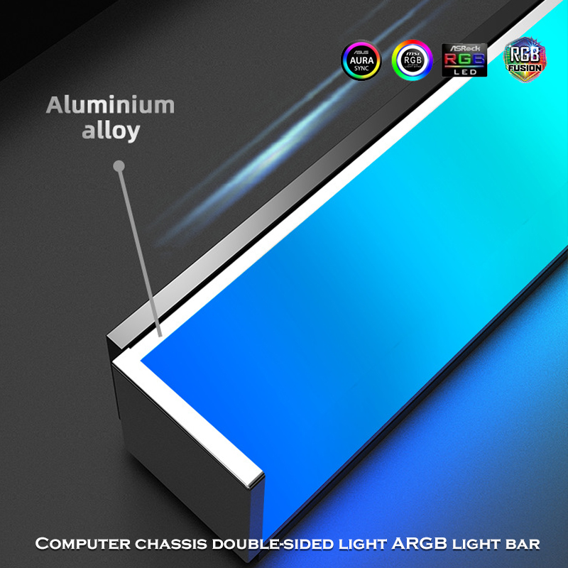 Barra de luz dura de alumínio  - Rgb Underglow Strip avaliação e preço