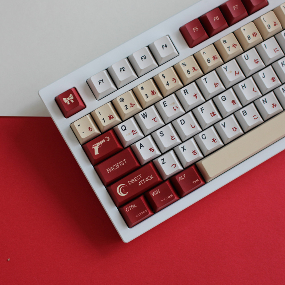 Teclas PBT Lycoris Recoil Anim - Gaming Keyboard Ergonomics avaliação e preço